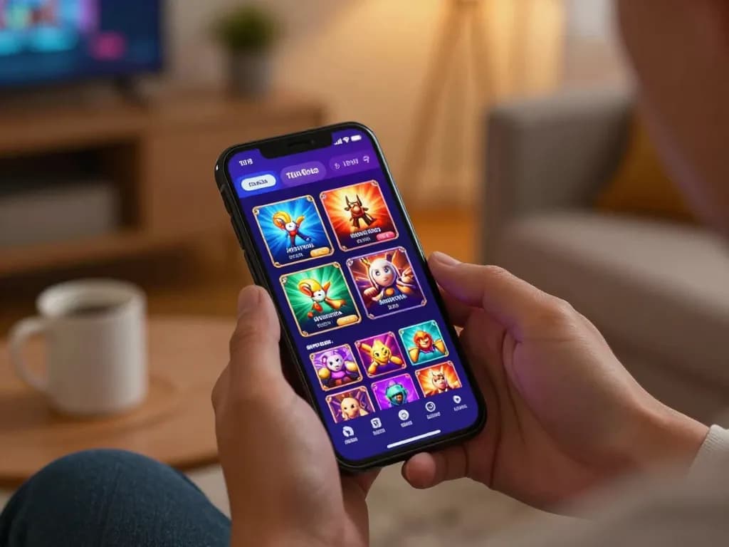 Engaging mobile gaming experience on TG88, highlighting tải tg88 for easy access to casino games