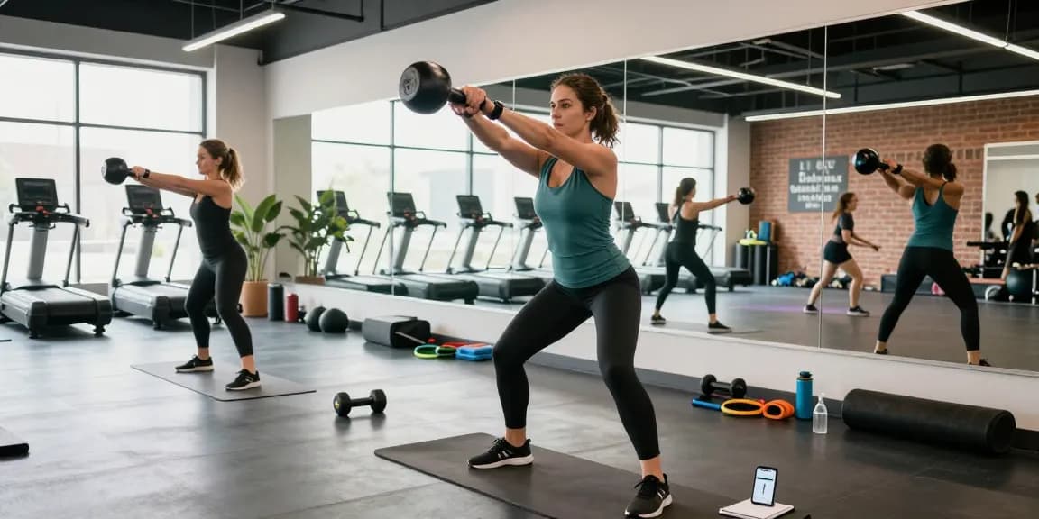 Anabolika Shop: Fitnessstudio-Szene mit einem Bodybuilder, der schwere Gewichte hebt und konzentriert trainiert.