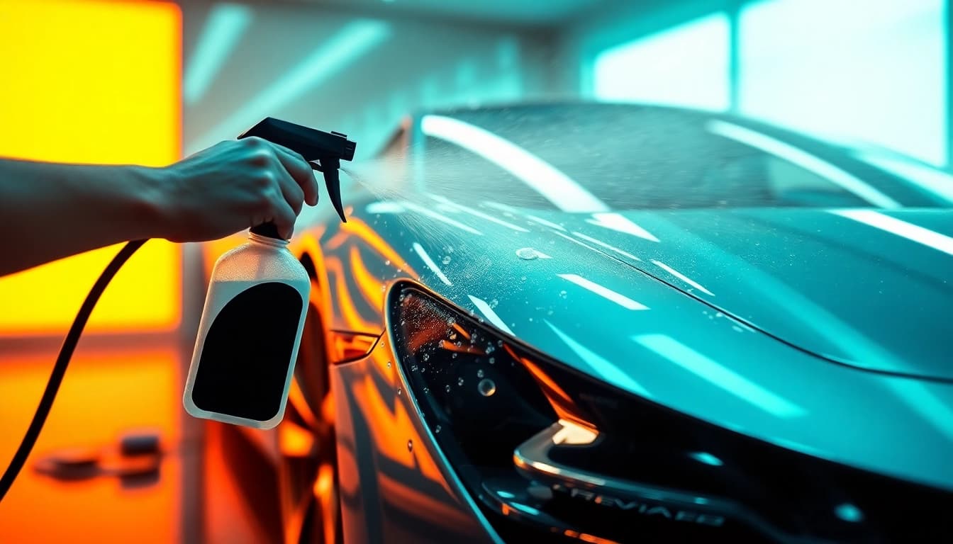 Reinigen Sie Ihre Felgen effizient mit Felgenreiniger Auto für strahlenden Glanz.