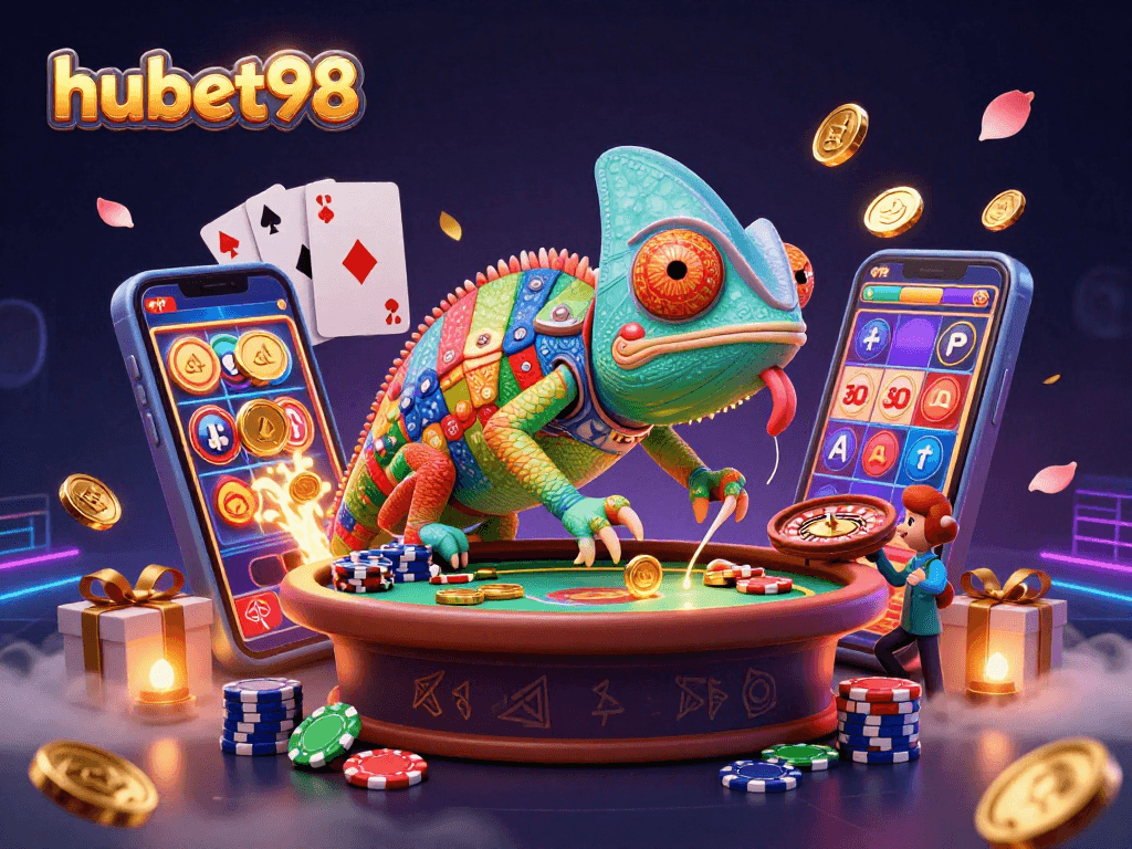 Engage with hubet98, the vibrant world of casino fun featuring golden coin wins and colorful slot games.