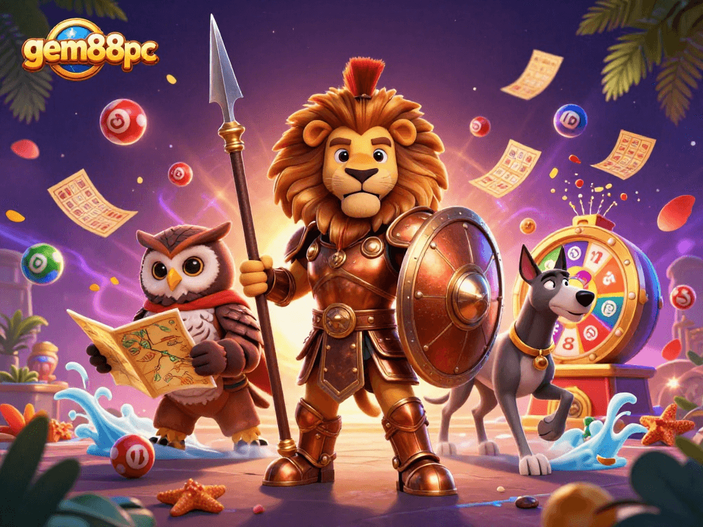 Engage with gem88pc for thrilling casino experiences and vibrant gaming action captured in 3D.