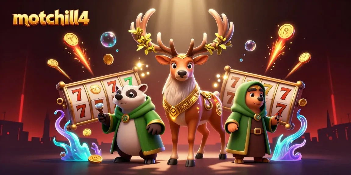 Experience exhilarating gameplay at motchill4 with vibrant visuals and dynamic slot reels in action.