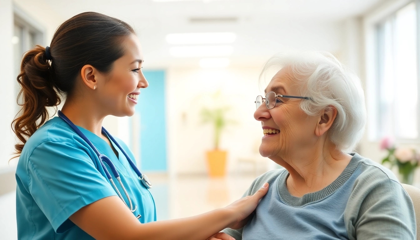 Empathetic nurse demonstrating care at a pflegefachkraft stelle hameln to improve patient support.