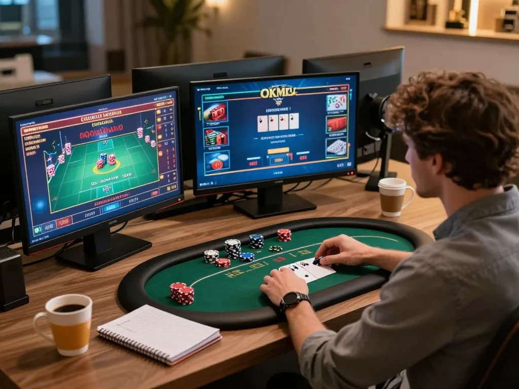 Engaging online gameplay at 56WIN with immersive strategy analysis and warm home atmosphere.