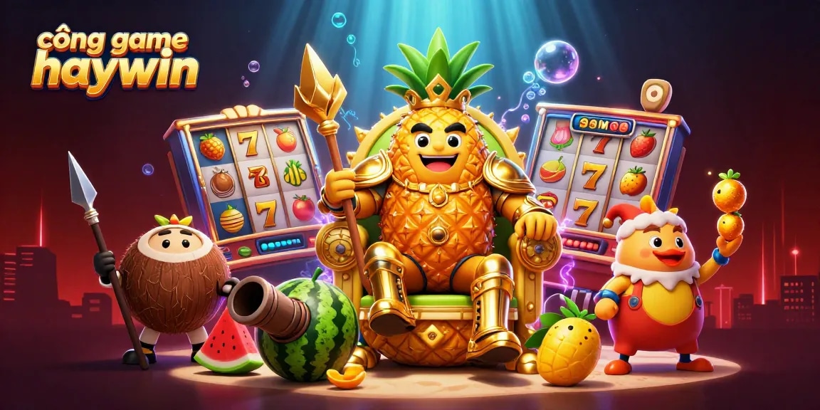 Experience the excitement of cổng game haywin with thrilling characters and vibrant casino elements.