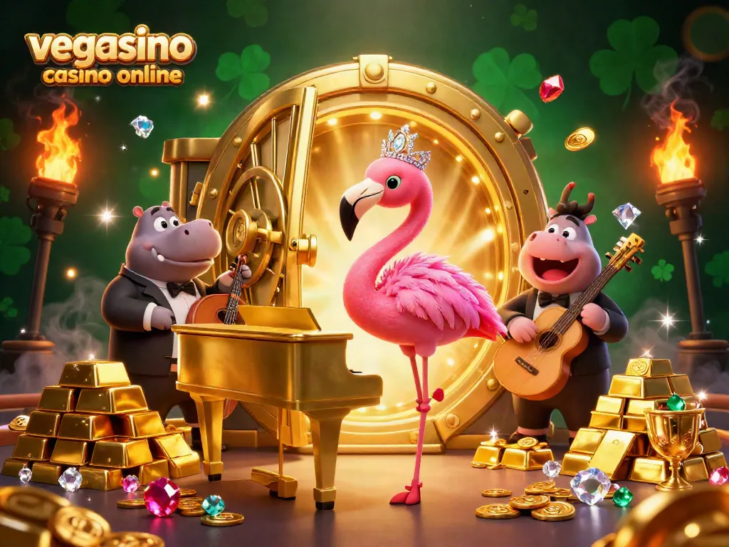 Join the excitement at vegasino casino online with colorful characters and dazzling casino elements!