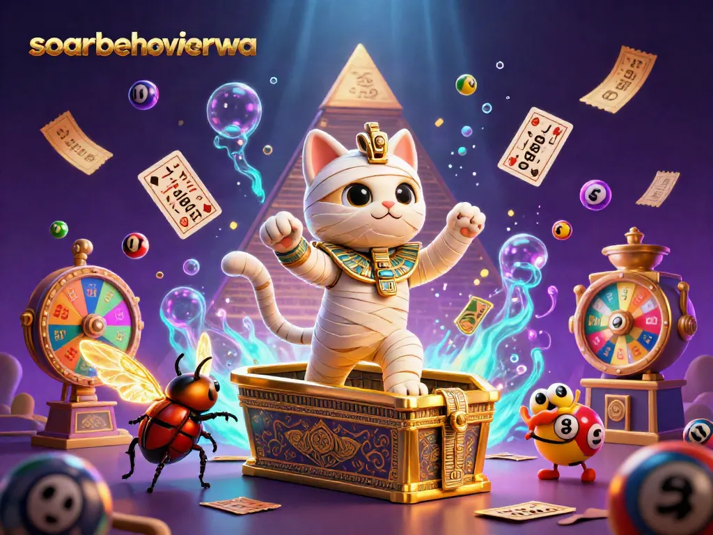 Experience thrilling gameplay at soarbehaviorwa with a vibrant casino scene featuring unique characters and dynamic elements.