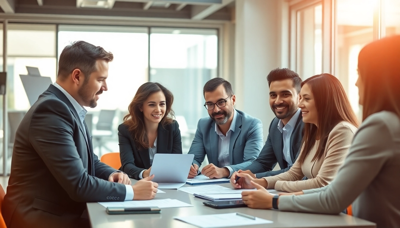 Consulting session focusing on Unternehmensberatung with diverse professionals sharing insights and strategies.