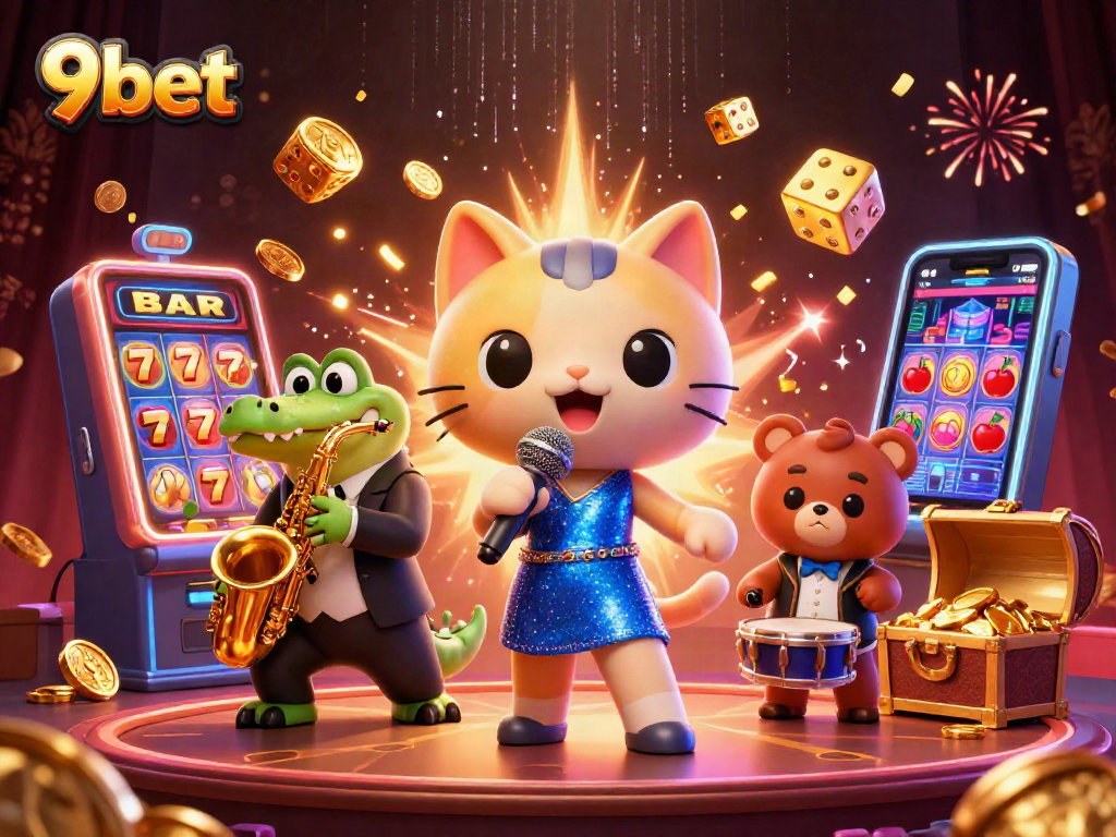 Experience the thrilling atmosphere of 9bet casino with exciting jackpots and vibrant game elements.