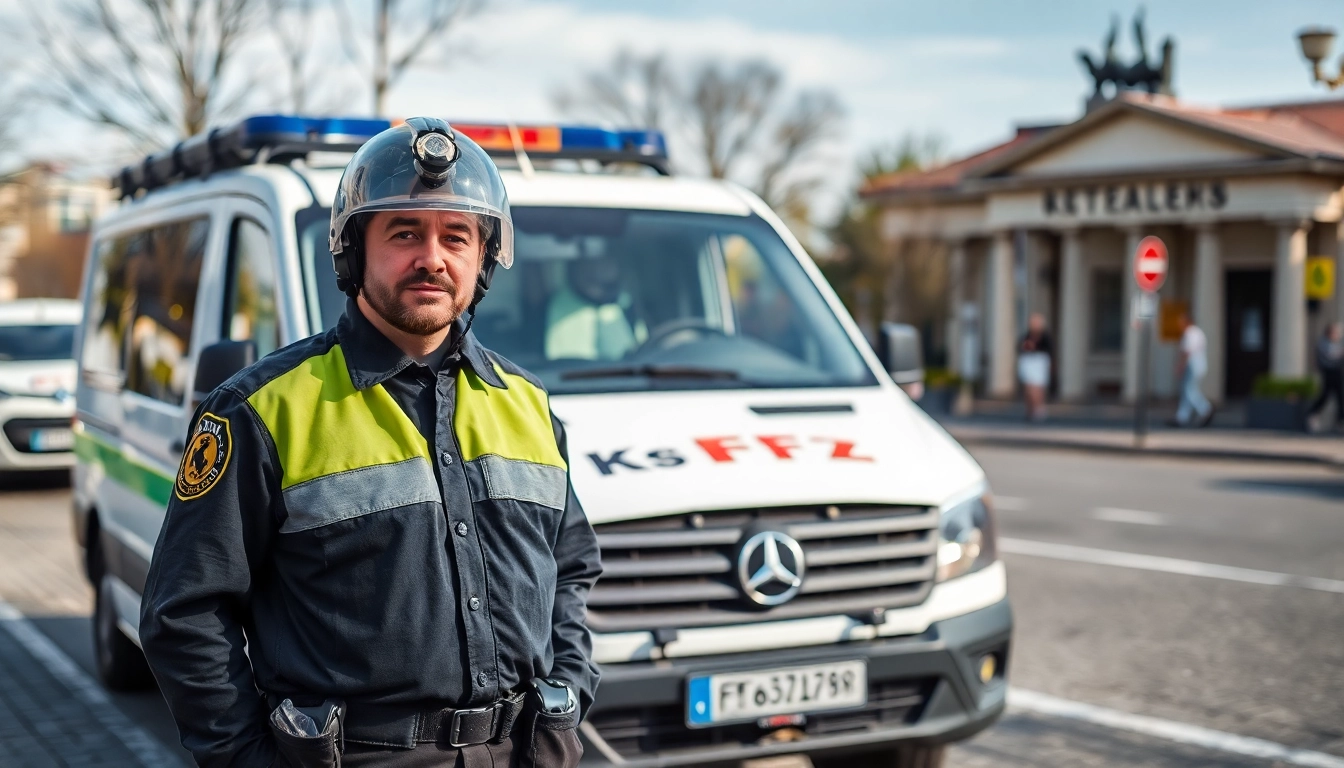 KFZ Gutachter Berlin untersucht ein beschädigtes Fahrzeug professionell vor Ort.