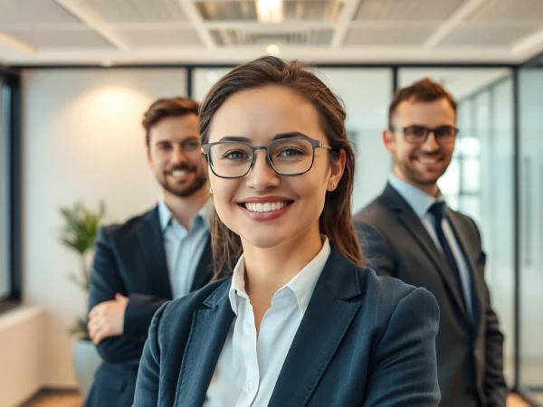Unternehmensberatung durch Experten in einem modernen Büro, die innovative Lösungen entwickeln.