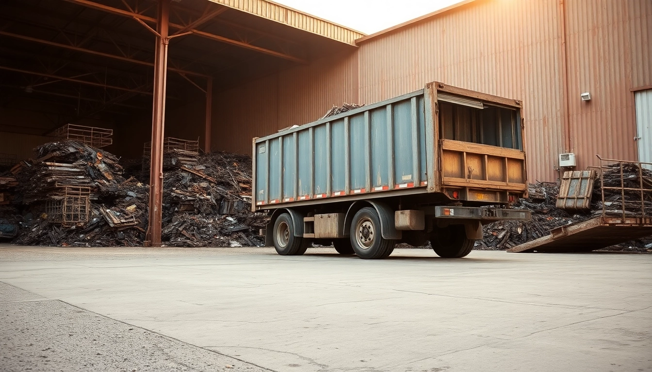 Efficient Schrottabholung Remscheid services for scrap metal collection and recycling.