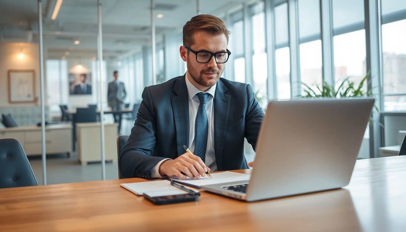 Professioneller Headhunter Bochum führt ein Gespräch mit einem Kandidaten.