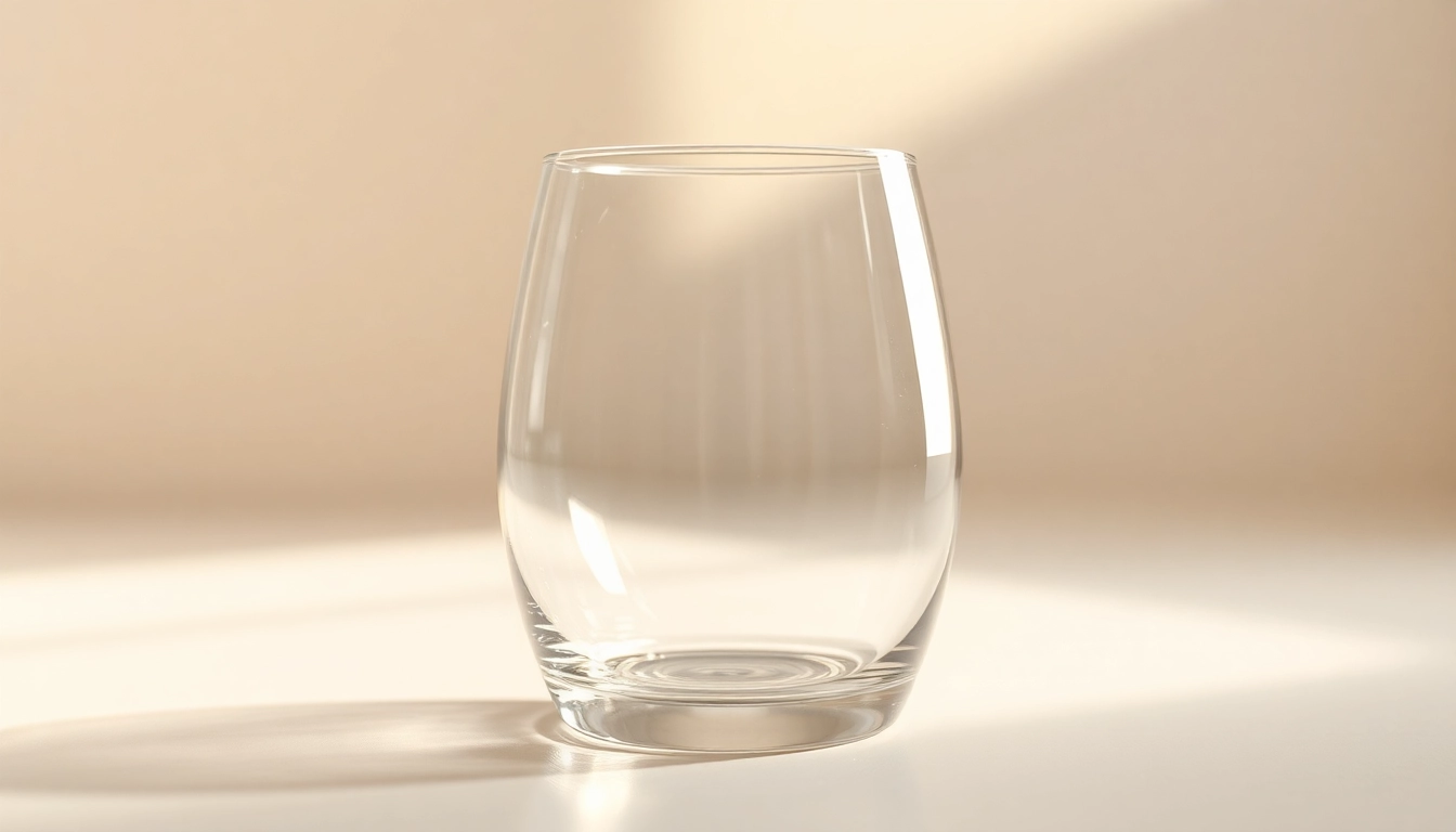 Kolloidales Silber kaufen: Hochwertiges Glas mit klarer Silberlösung in elegantem Raum.