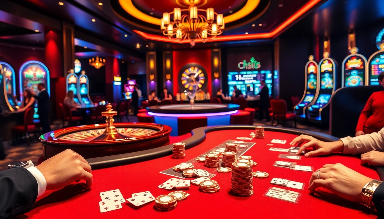 Betting chips and cards at a luxurious poker table highlight https://topclub.website/ casino excitement.
