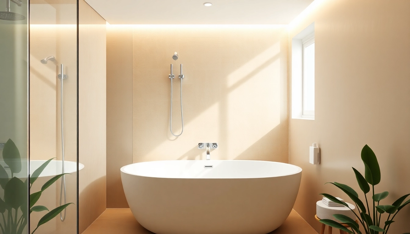 Die sonni Duschkabine aus klarem Glas bietet eleganten Stil und Funktionalität in modernen Bädern.