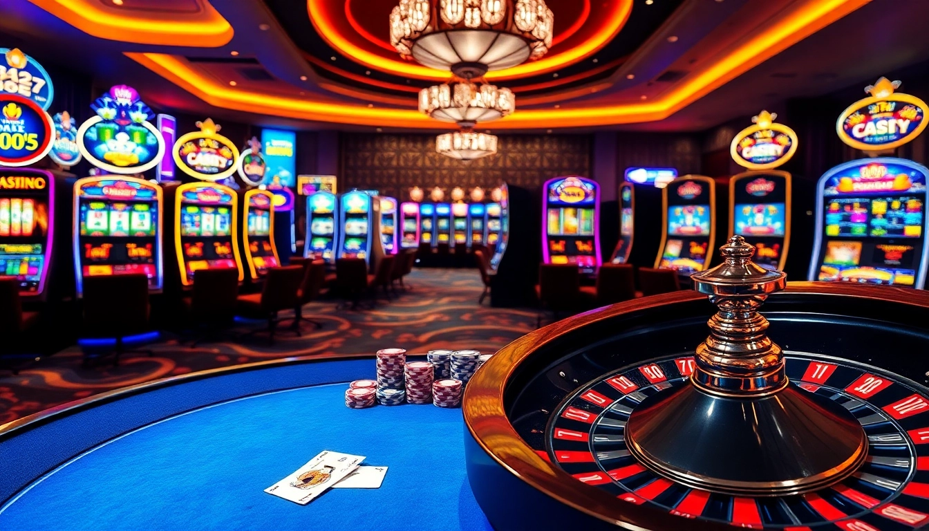 Exciting atmosphere showcasing the 88i game at a vibrant casino table with poker chips and cards.