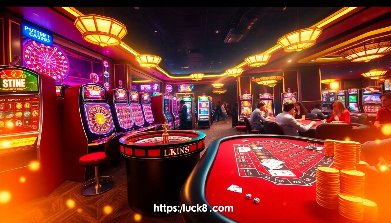 Trải nghiệm cảm giác cá cược tại https://luck8.com với bàn casino sang trọng và lối chơi đầy phấn khích.