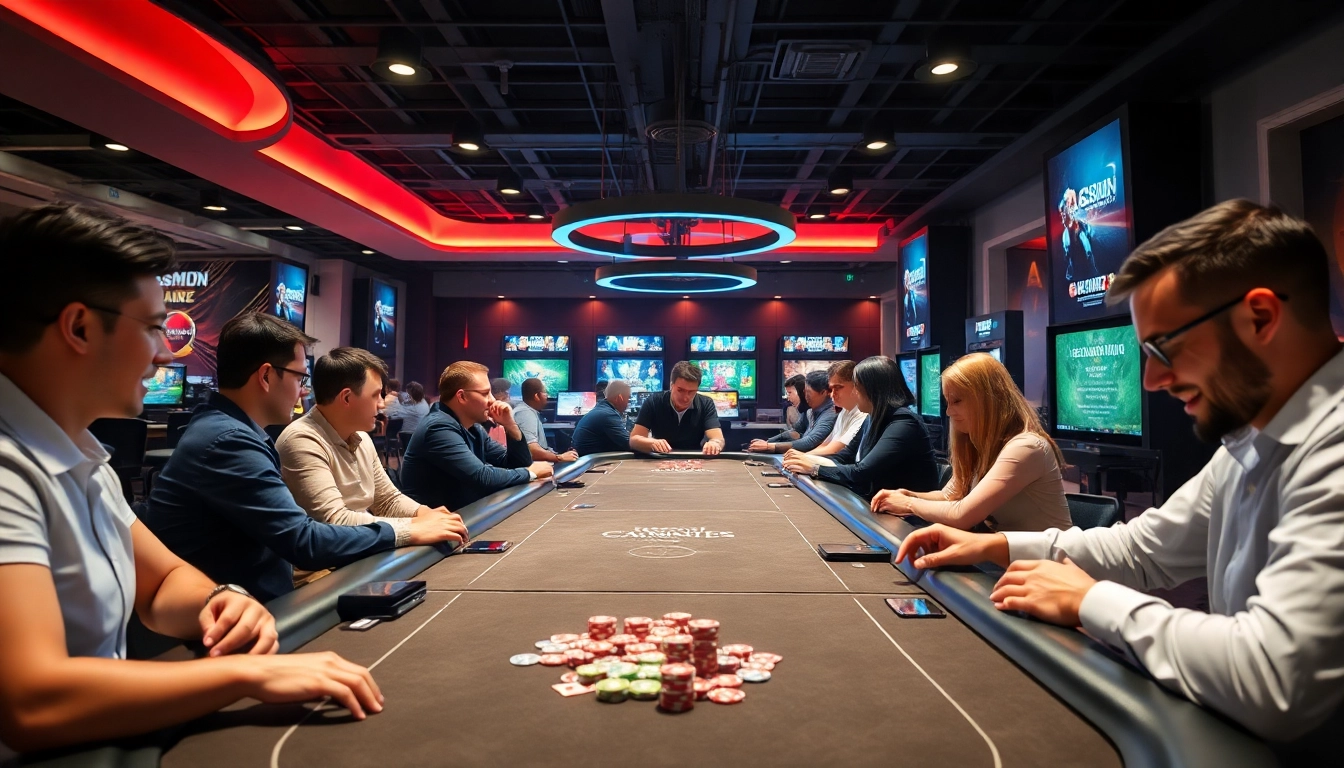 A lenyűgöző online kaszinó, ahol játékosok energikusan játszanak izgalmas játékokat.